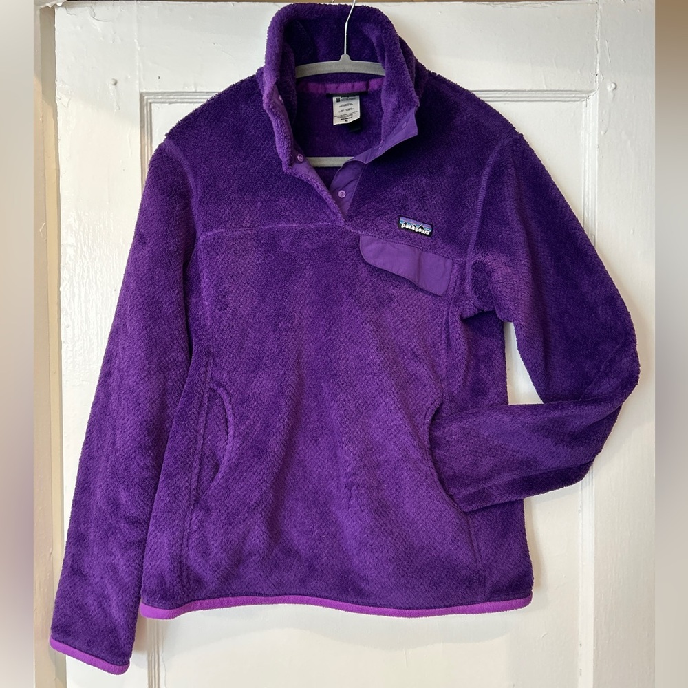 Patagonia Synchilla Snap-T Fleece Pullover — Purple